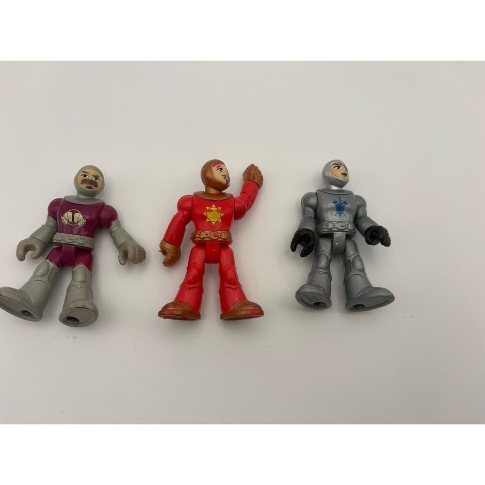 Imaginext Medieval Castle Lot of 3 Knights Figures